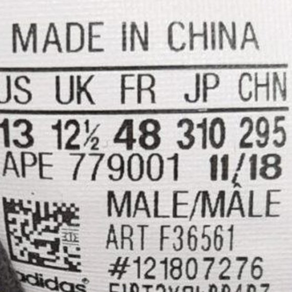 RARE Adidas Dame 5‎ F36561 Black White Basketball Sneakers Sz 13 Men's - Picture 3 of 6